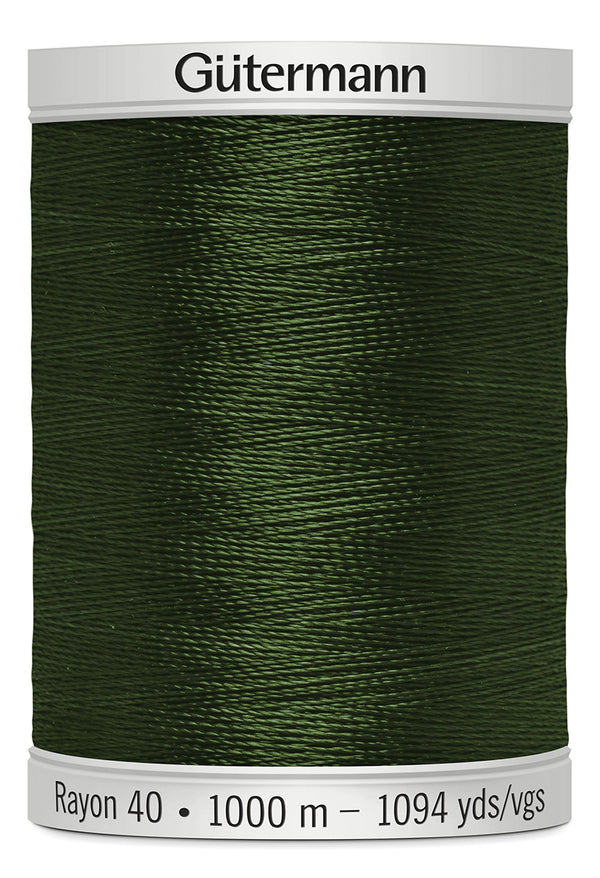 1000 m rl. Gütermann Sulky Rayon40  broderitråd  farve no. 568 - 1545