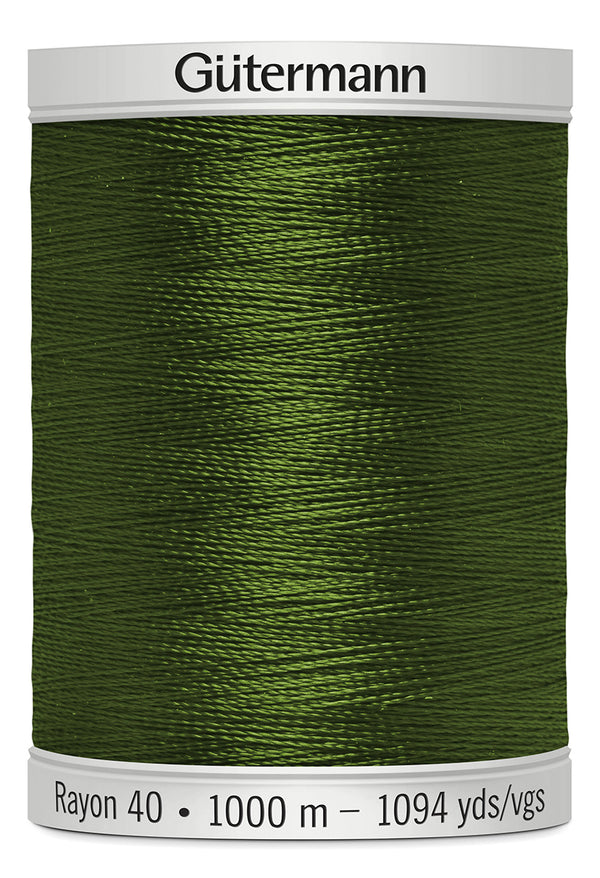 1000 m rl. Gütermann Sulky Rayon40  broderitråd  farve no. 568 - 1545