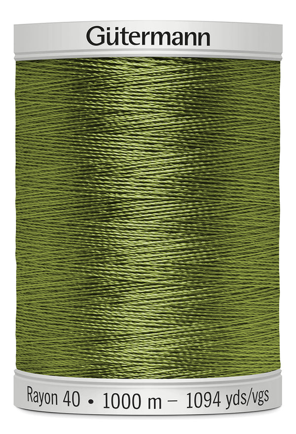 1000 m rl. Gütermann Sulky Rayon40  broderitråd  farve no. 568 - 1545