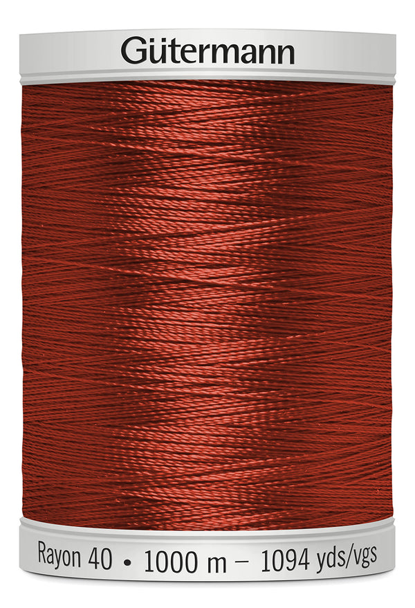 1000 m rl. Gütermann Sulky Rayon40  broderitråd  farve no. 568 - 1545