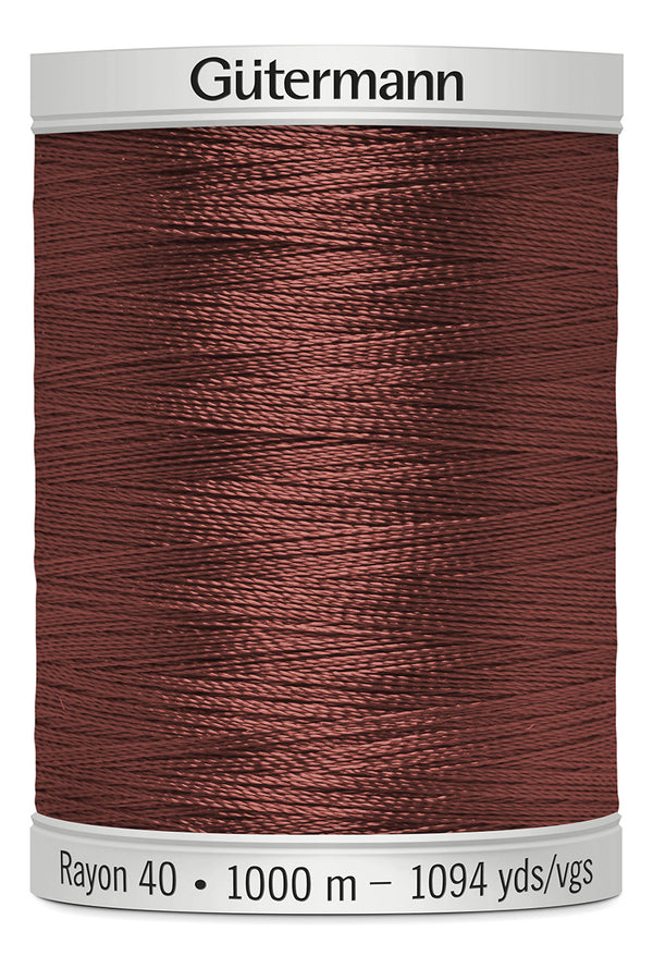 1000 m rl. Gütermann Sulky Rayon40  broderitråd  farve no. 568 - 1545