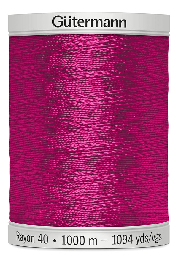 1000 m rl. Gütermann Sulky Rayon40  broderitråd  farve no. 568 - 1545