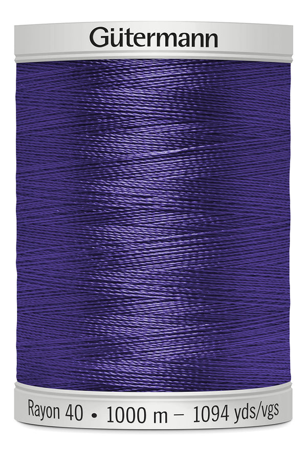 1000 m rl. Gütermann Sulky Rayon40  broderitråd  farve no. 568 - 1545