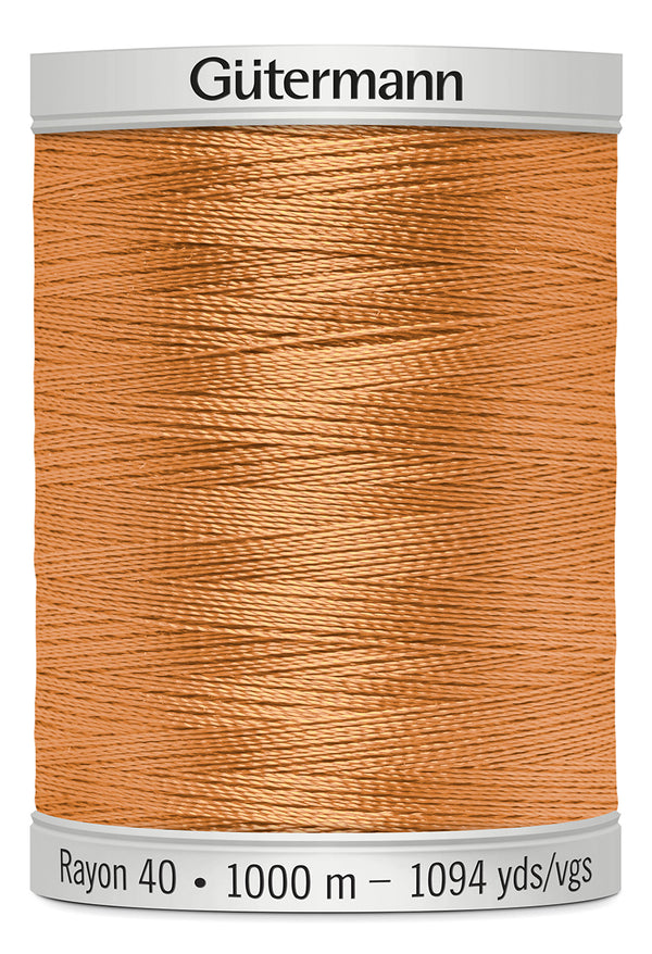 1000 m rl. Gütermann Sulky Rayon40  broderitråd  farve no. 568 - 1545