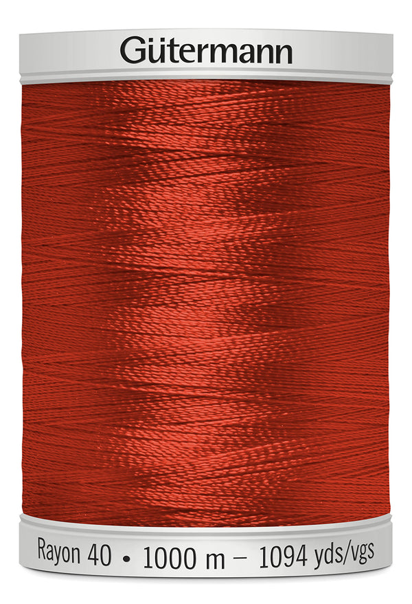1000 m rl. Gütermann Sulky Rayon40  broderitråd  farve no. 568 - 1545