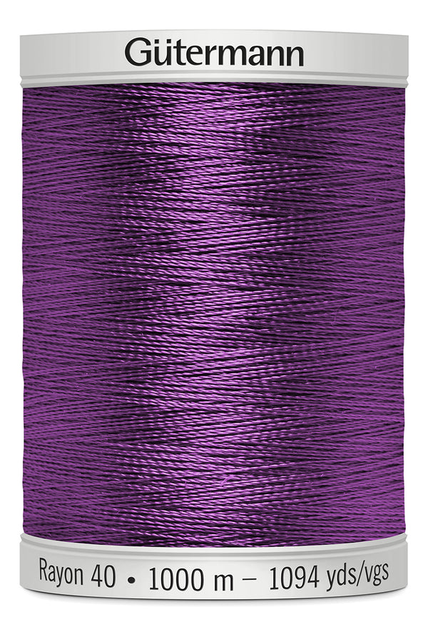 1000 m rl. Gütermann Sulky Rayon40  broderitråd  farve no. 568 - 1545