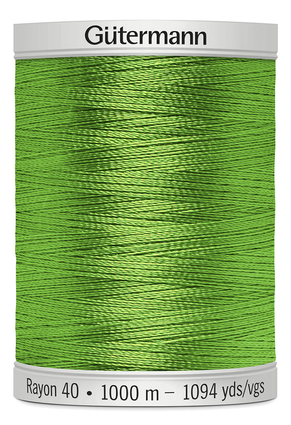1000 m rl. Gütermann Sulky Rayon40  broderitråd  farve no. 568 - 1545