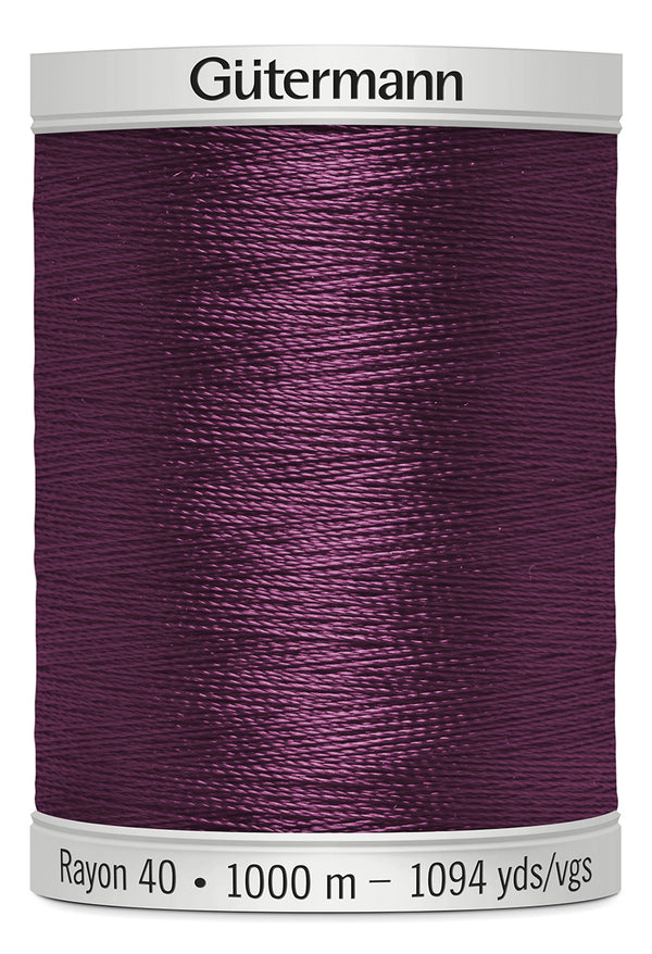 1000 m rl. Gütermann Sulky Rayon40  broderitråd  farve no. 568 - 1545
