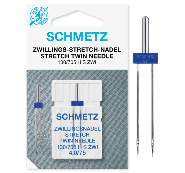 Schmetz maskinnåle tvilling til stræk stoffer vælg størrelser