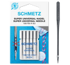 Schmetz maskinnål super universal speciel "non-stick" vælg størrelse